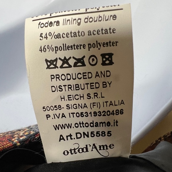 OTTOD’AME Tapestry Mini Skirt - US 2 / IT 38 - Picture 5 of 7